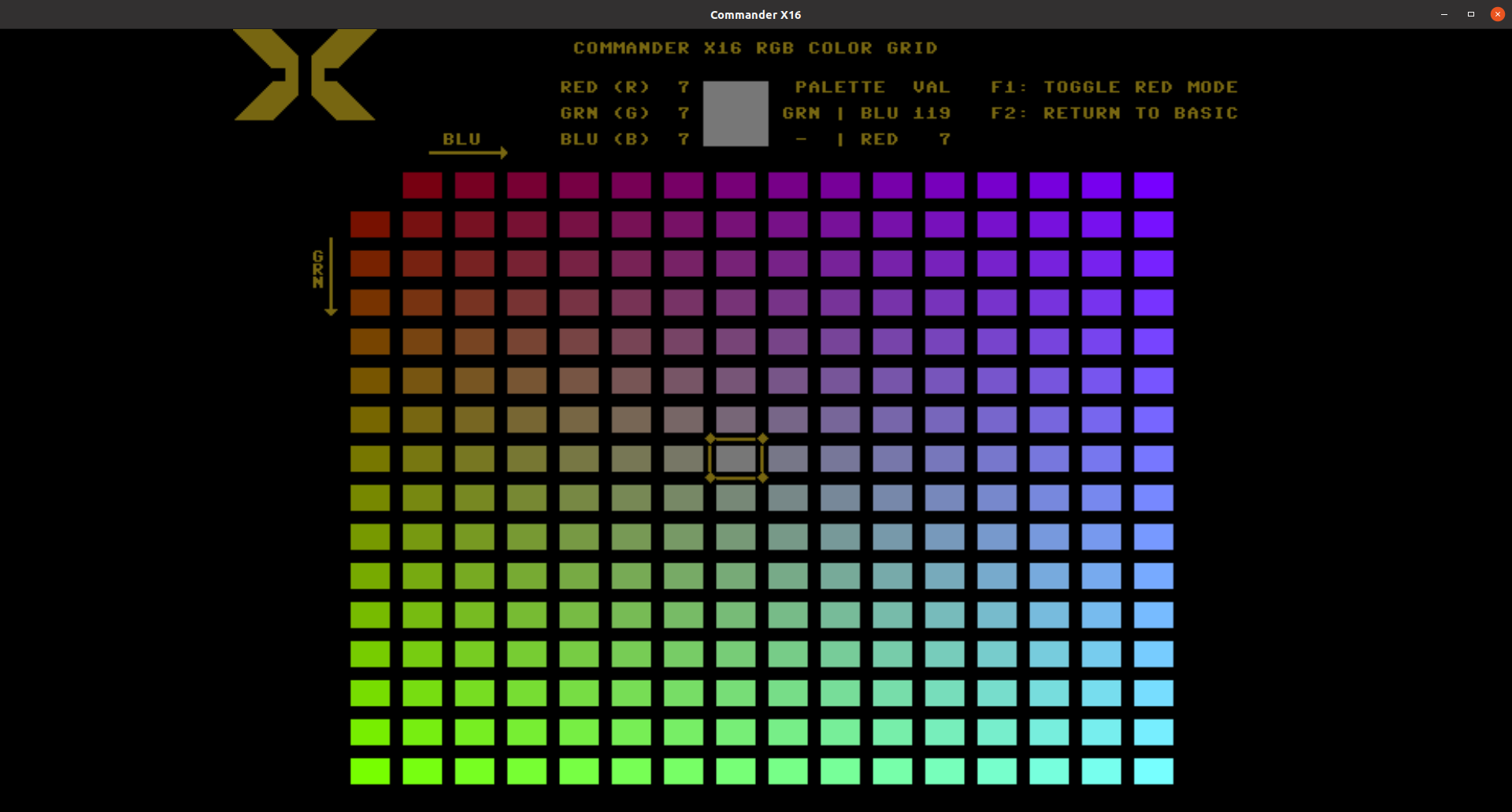 RGB Grid