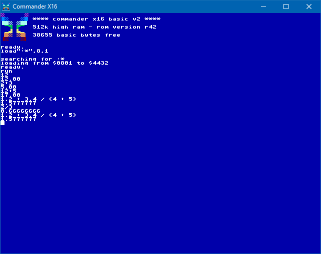 Screenshot of it running in emulator.