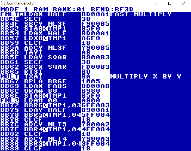 META/L assembly language editor