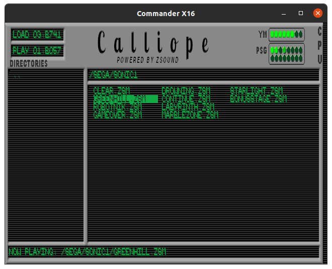 Calliope Zsound Music Player